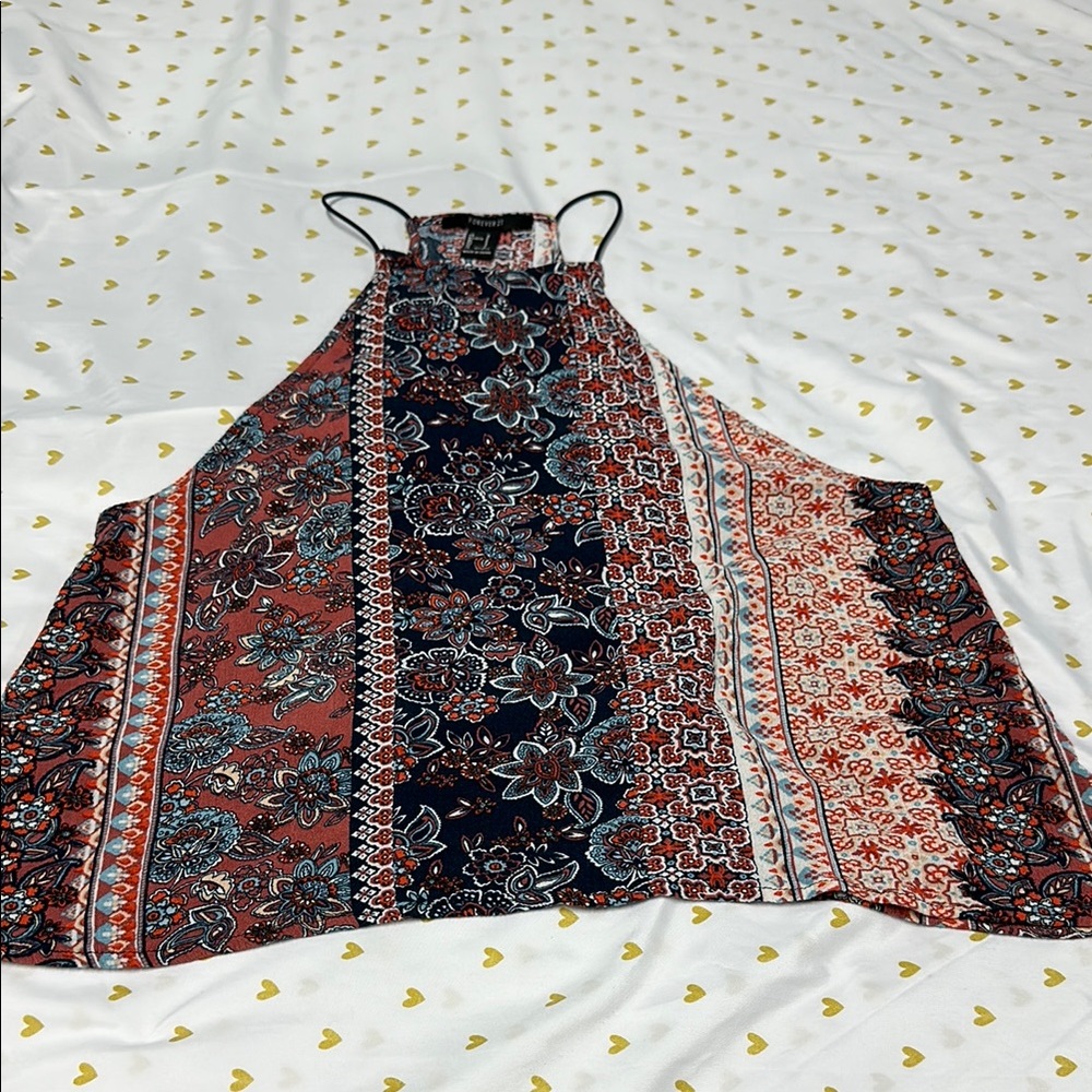 Floral Patterned Women's Top